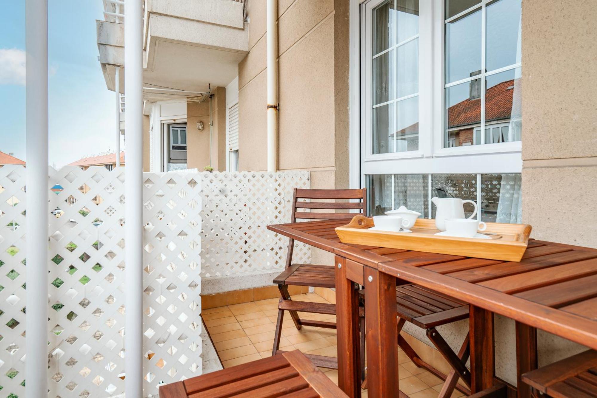 Apartmán Piso Con Piscina Santander Exteriér fotografie