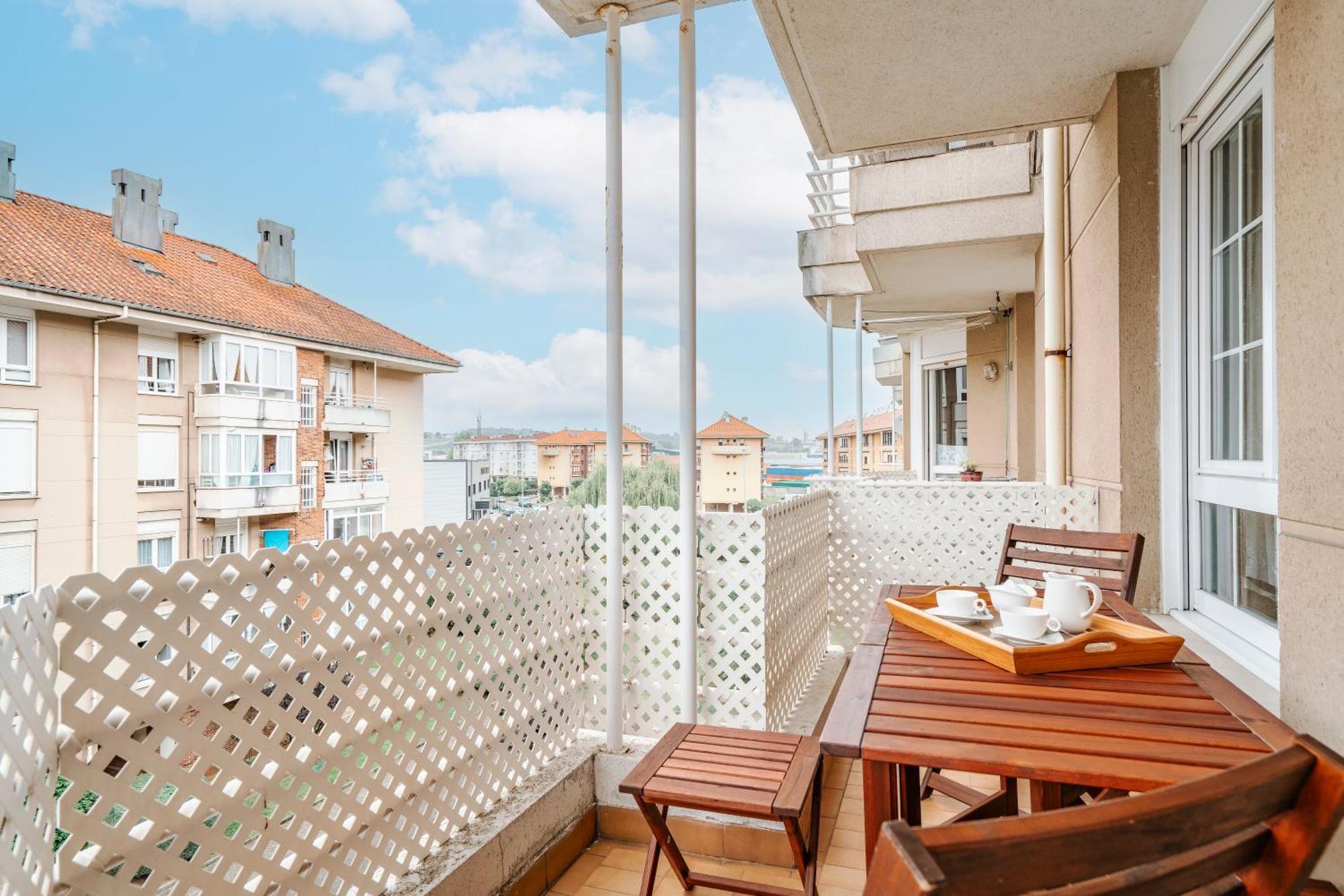 Apartmán Piso Con Piscina Santander Exteriér fotografie