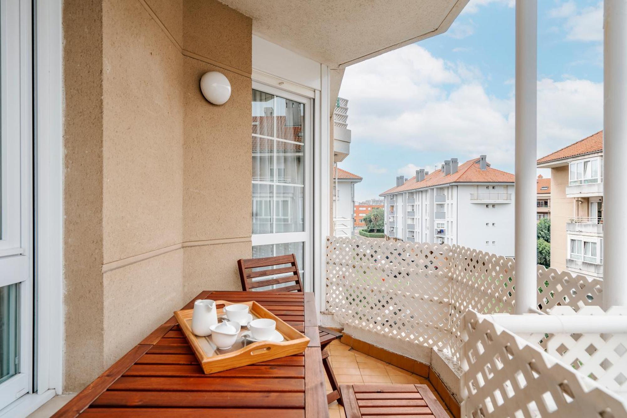 Apartmán Piso Con Piscina Santander Exteriér fotografie